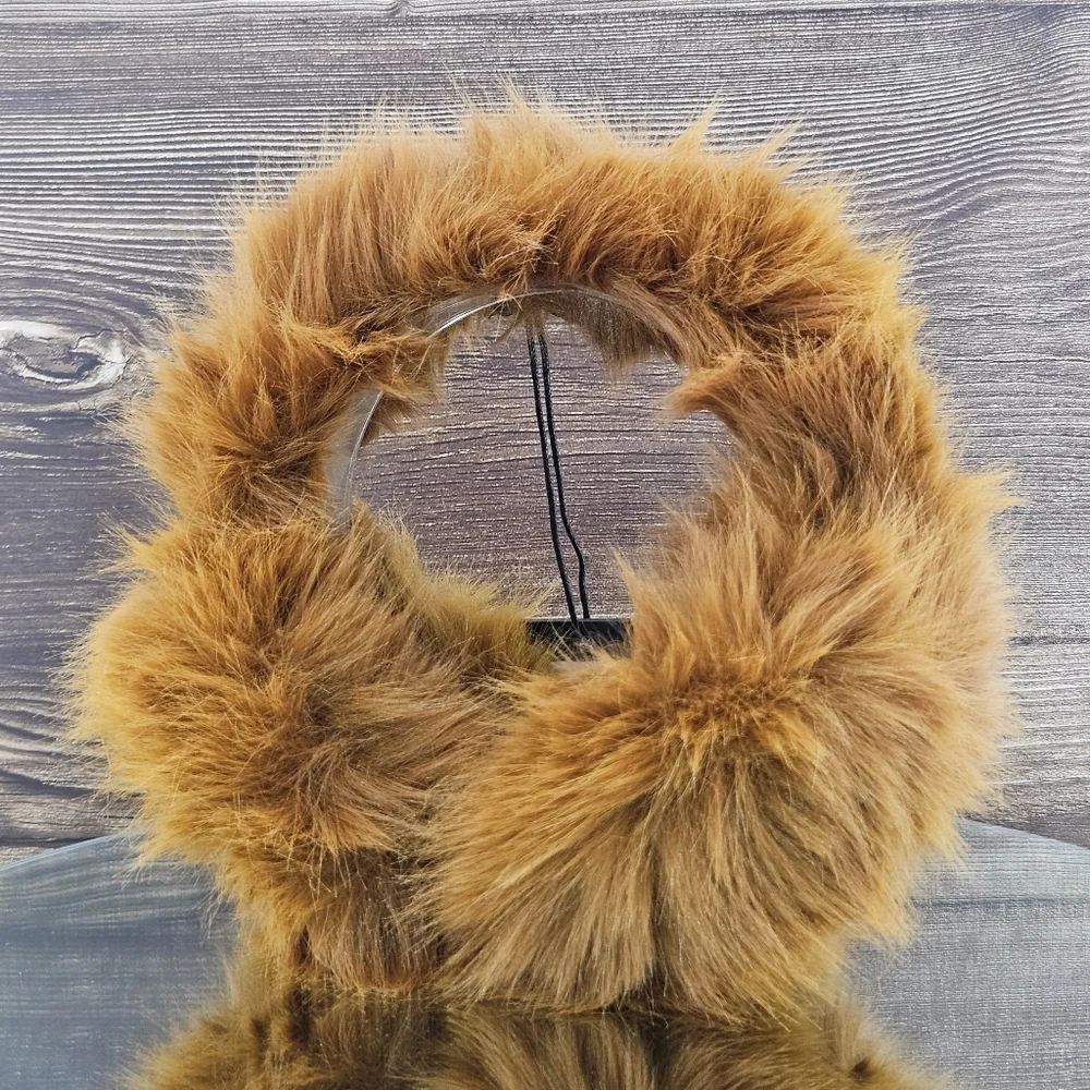 Jocelyn Earmuffs Chestnut Faux Fur Accessory Cottagecore Fall Winter Outdoor